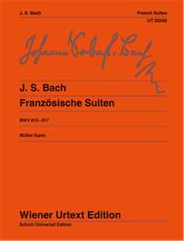 Franzosische Suiten Bwv812-817 P